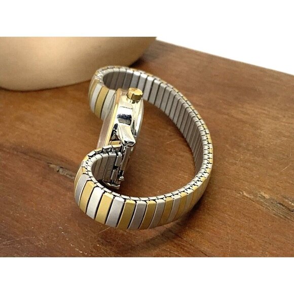 Timex Women's Watch TW2V47000 Indiglo Quartz Two Tone White Dial Expansi… - Picture 9 of 14